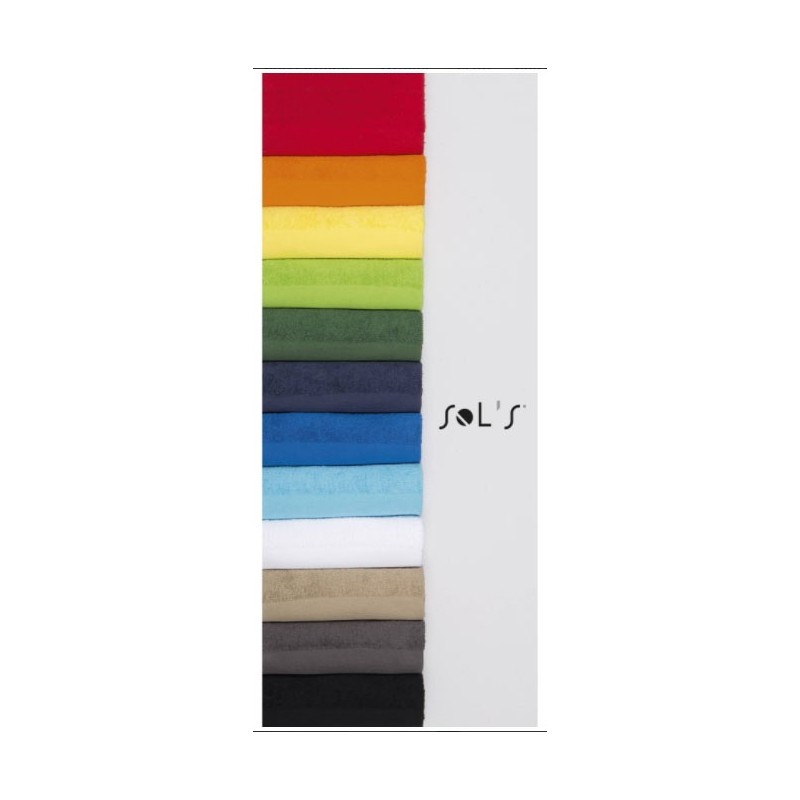Drap de douche 70x140 cm personnalisable ISLAND - coloris : 11 coloris