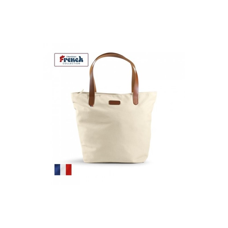 Sac cabas personnalisable en coton bio - Fabriqué en France - GAVOTTE Sac cabas personnalisable en coton bio - Fabriqué en France - GAVOTTE
