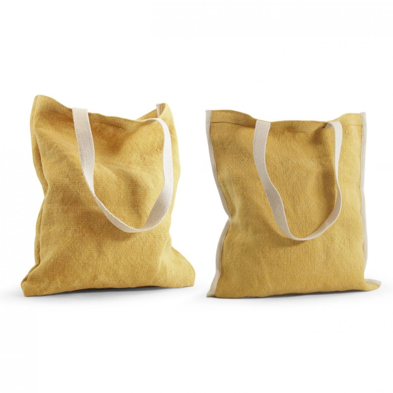 Sac shopping-Tote Bag en toile de jute publicitaire TOPDAY Sac shopping-Tote Bag en toile de jute publicitaire TOPDAY