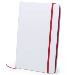 Carnet de notes A5 blanc personnalisé "KAFFOL"