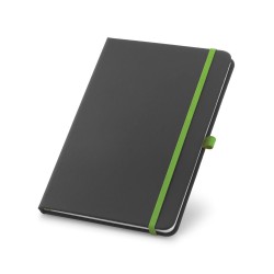 Carnet A5 avec couverture rigide personnalisable "CORBIN"