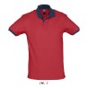 Polo personnalisable unisexe bicolore "PRINCE"