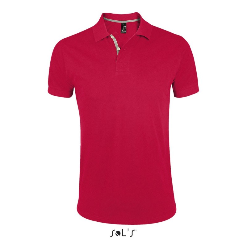 Polo personnalisable homme - 7 coloris. "PORTLAND"