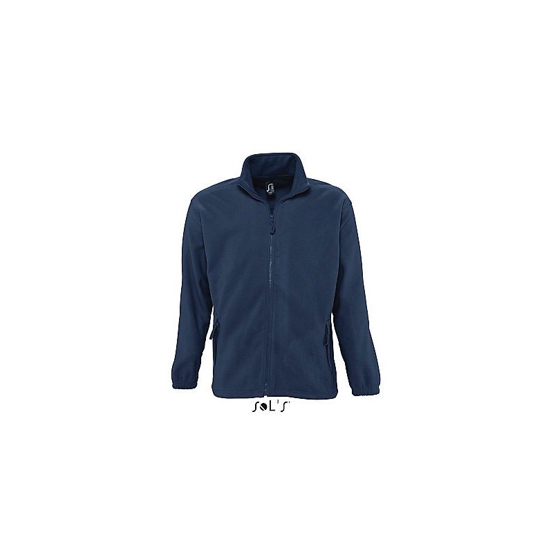 Veste polaire zippée homme personnalisable "NORTH"