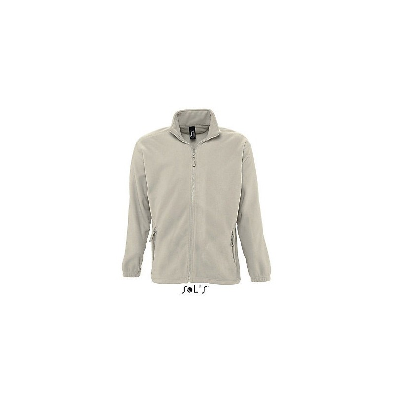 Veste polaire zippée homme personnalisable "NORTH"