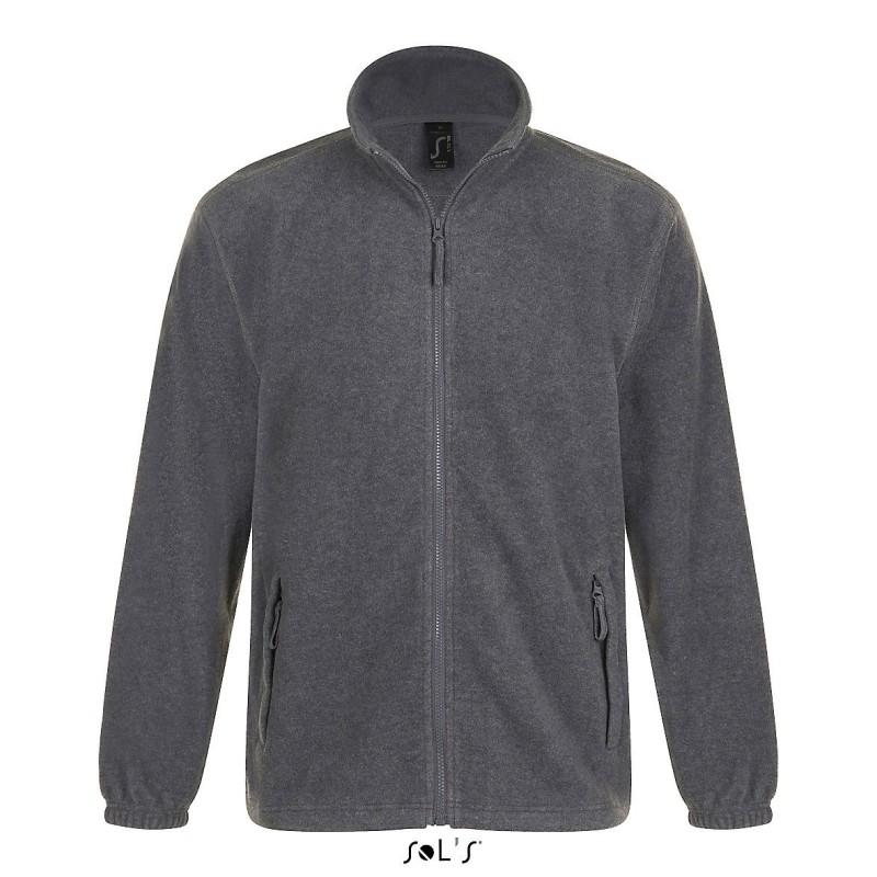 Veste polaire zippée homme personnalisable "NORTH"