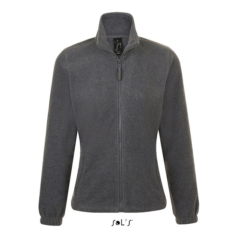 Veste polaire zippée femme personnalisable "NORTH"