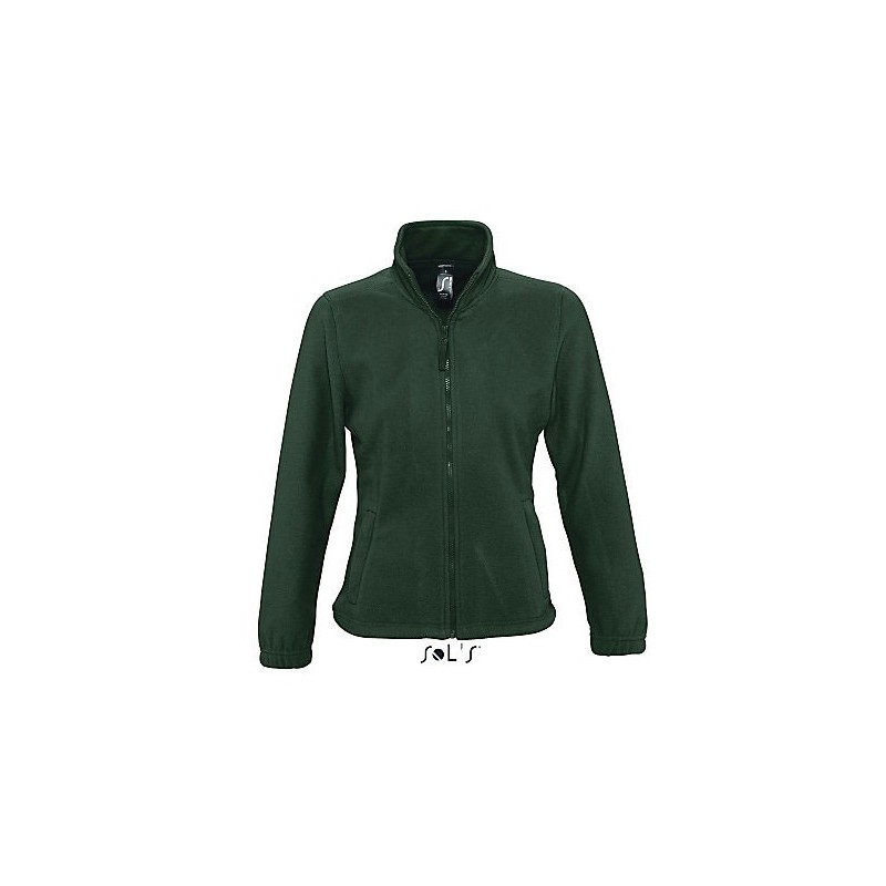 Veste polaire zippée femme personnalisable "NORTH"