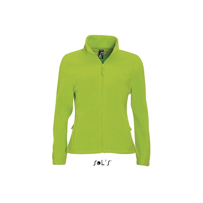 Veste polaire zippée femme personnalisable "NORTH"