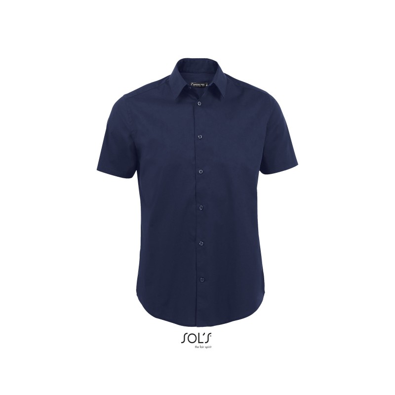 Chemise homme manches courtes personnalisable "BRODWAY"