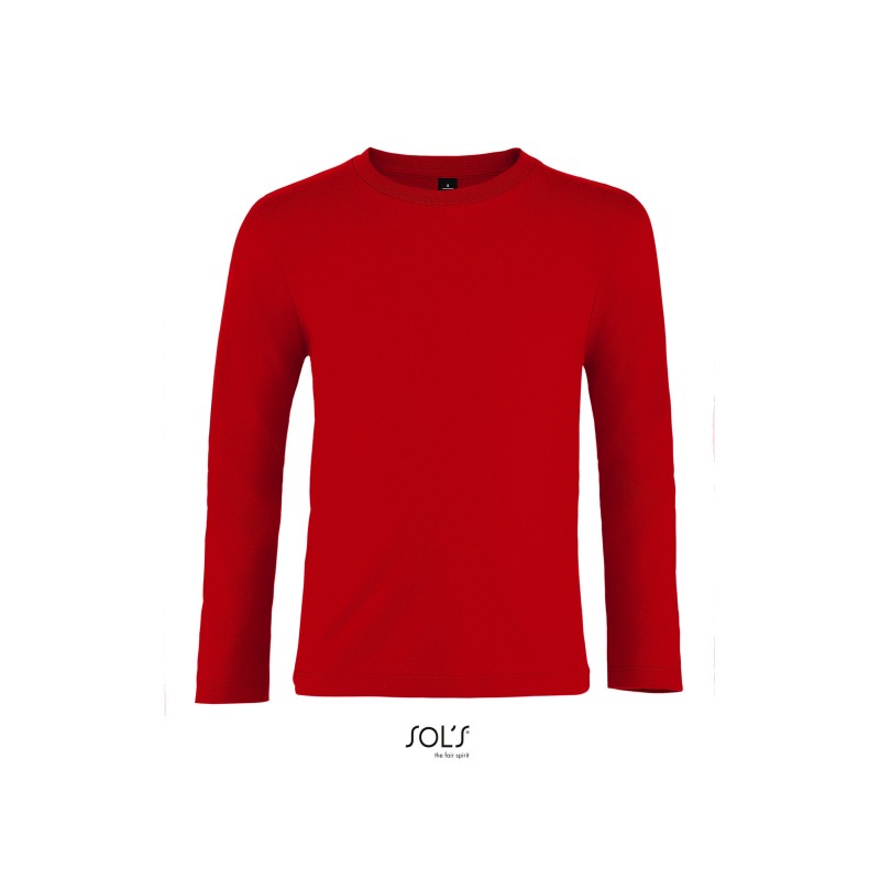 Tee-shirt publicitaire enfant manches longues - 6 coloris IMPERIAL KID Tee-shirt publicitaire enfant manches longues - 6 coloris IMPERIAL KID