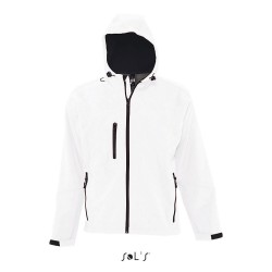 Veste softshell homme à capuche personnalisable "REPLAY"