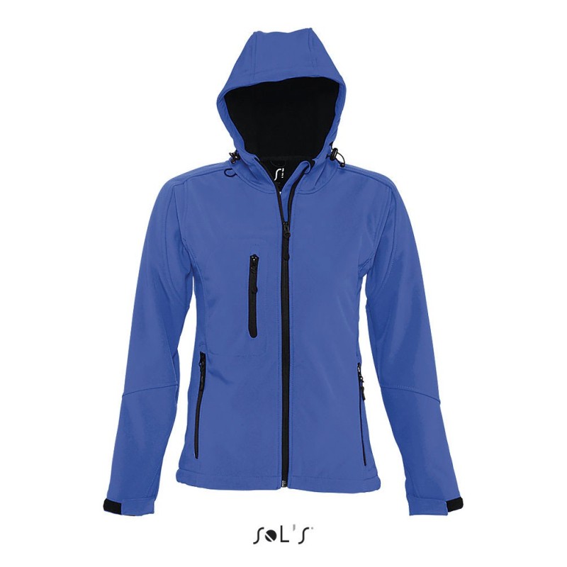 Veste softshell femme à capuche personnalisable "REPLAY" Veste softshell femme à capuche personnalisable "REPLAY"