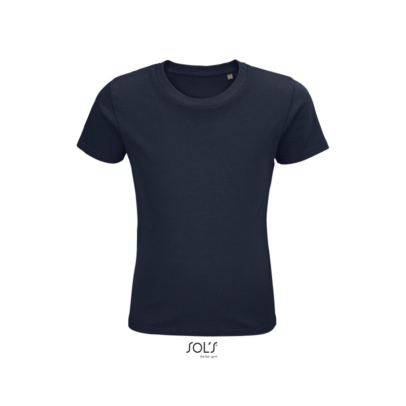 Tee-shirt publicitaire enfant coton biologique - 12 coloris. PIONEER