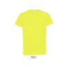 Tee-shirt de sport enfant personnalisable - 11 coloris. SPORTY