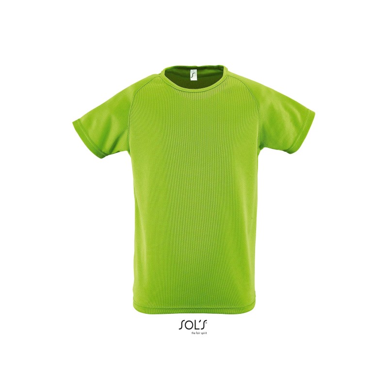 Tee-shirt de sport enfant personnalisable - 11 coloris. SPORTY