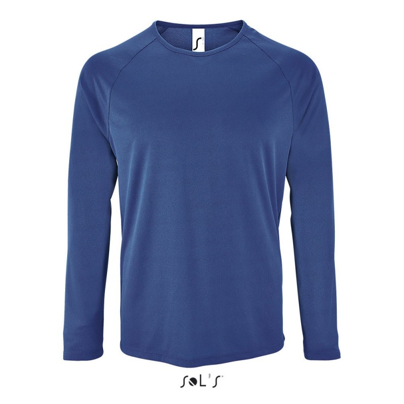 Tee-shirt publicitaire homme manches longues pour le sport SPORTY