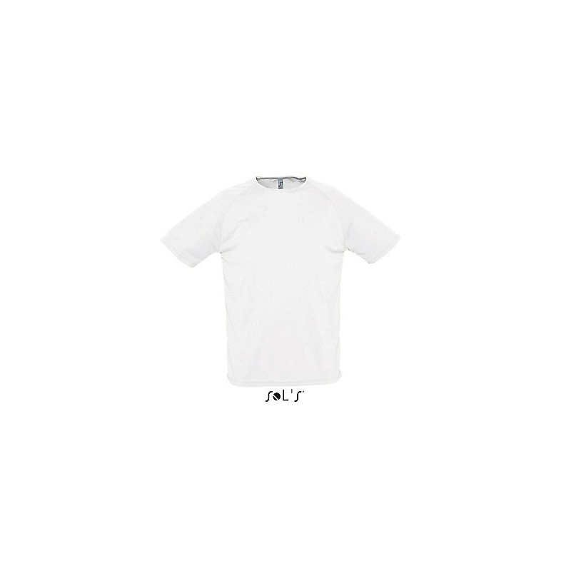 Tee-shirt publicitaire homme "SPORTY-" coloris : blanc