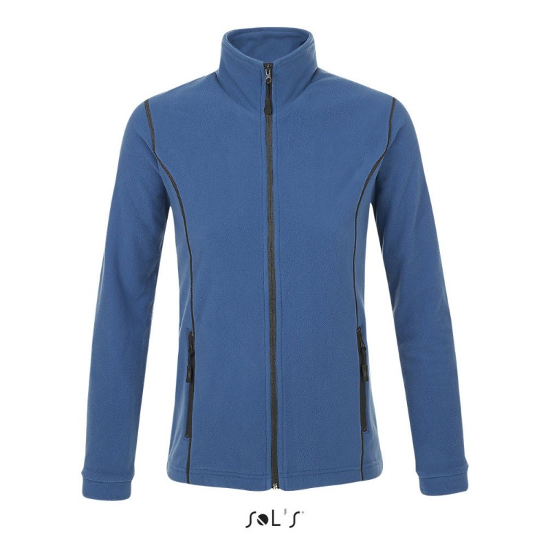 Veste micropolaire Femme zips contrastés "NOVA"