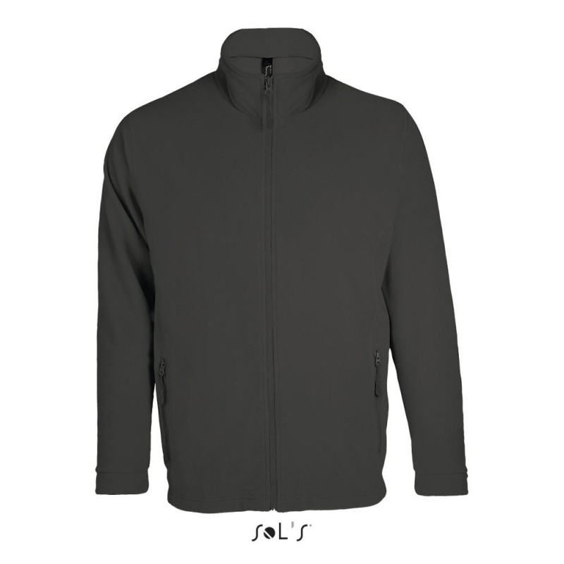 Veste micropolaire homme zips contrastés "NOVA"