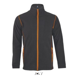 Veste micropolaire homme zips contrastés "NOVA"