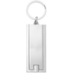 Porte-clés publicitaire avec lampe LED intégrée "CASTOR"
