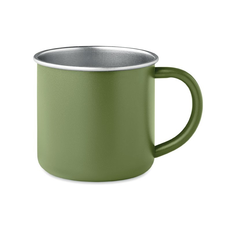 Mug en acier recyclé personnalisable "CARIBU"