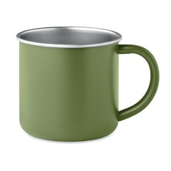 Mug en acier recyclé personnalisable "CARIBU"