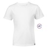 Tee-shirt blanc publicitaire enfant fabriqué en France "LOU "
