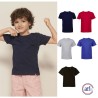LOU - Tee-shirt enfant en coton 150 g/m2, fabriqué en France. Manches courtes et col rond