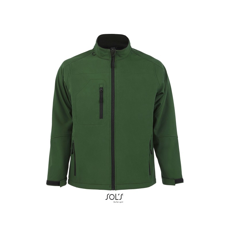Veste zippée softshell homme personnalisable "RELAX" Veste zippée softshell homme personnalisable "RELAX"