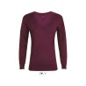 Pull col V femme personnalisable "GLORY"