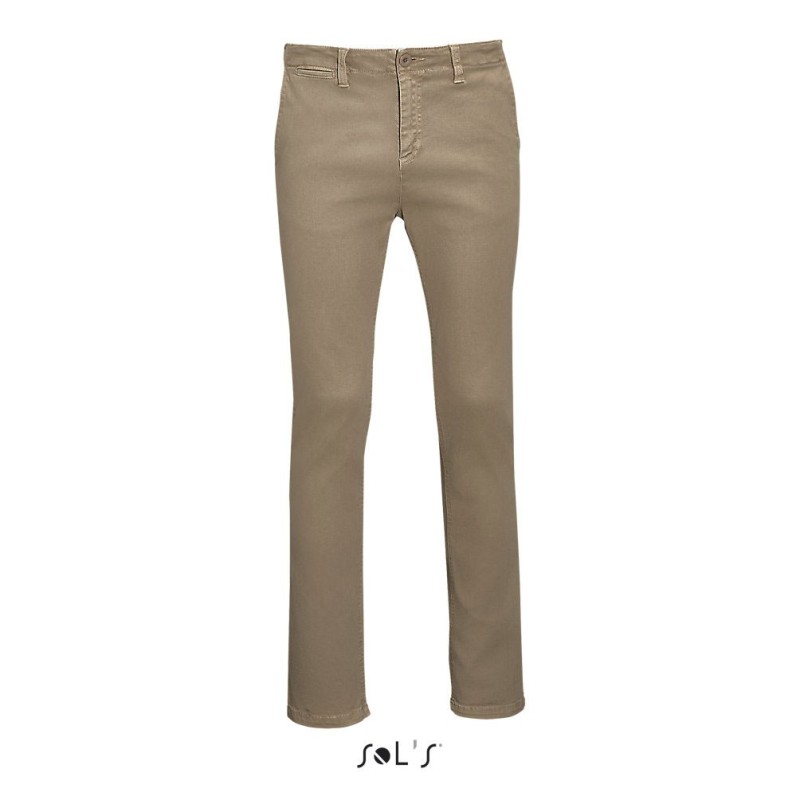 Pantalon Chino homme personnalisable - "JULES longueur 35"