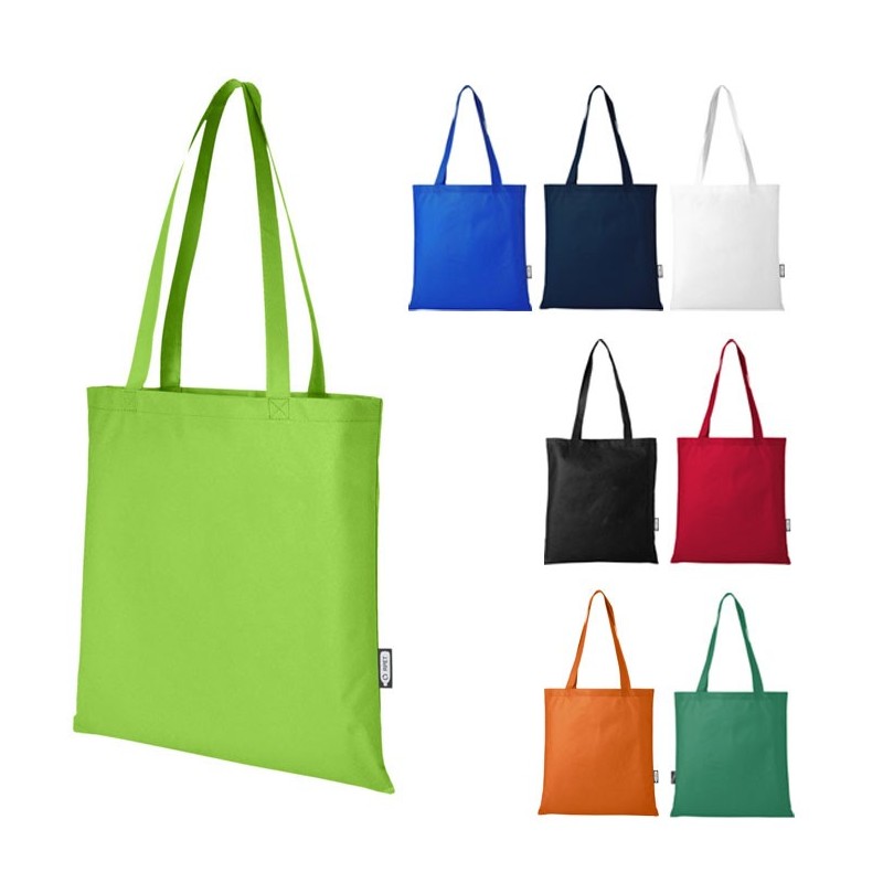 Tote bag personnalisé en polyester recyclé "ZEUS"