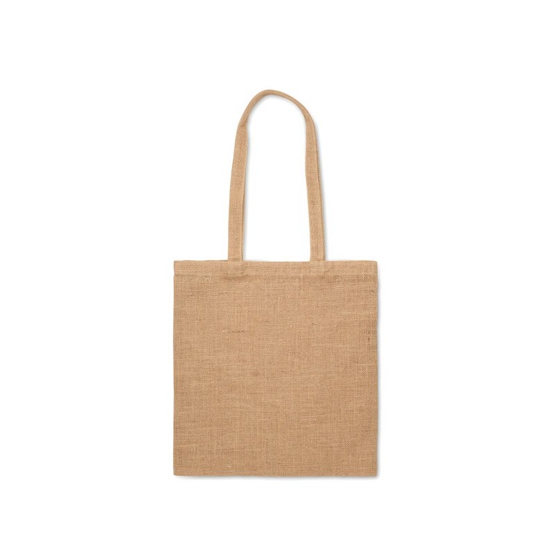 Sac shopping personnalisé 7 litres en toile de jute "ZOLANG"