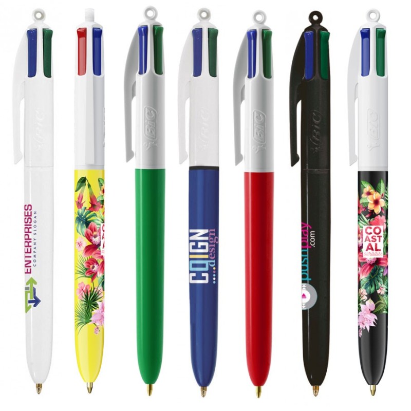 Stylo BIC® personnalisable 4 couleurs - Version classique