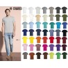 IMPERIAL - Tee-shirt homme grammage lourd. Col rond, manches courtes