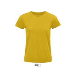 Tee-shirt publicitaire femme en coton biologique. 23 coloris au choix