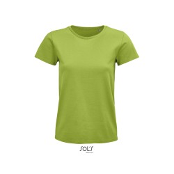 Tee-shirt publicitaire femme en coton biologique. 23 coloris au choix