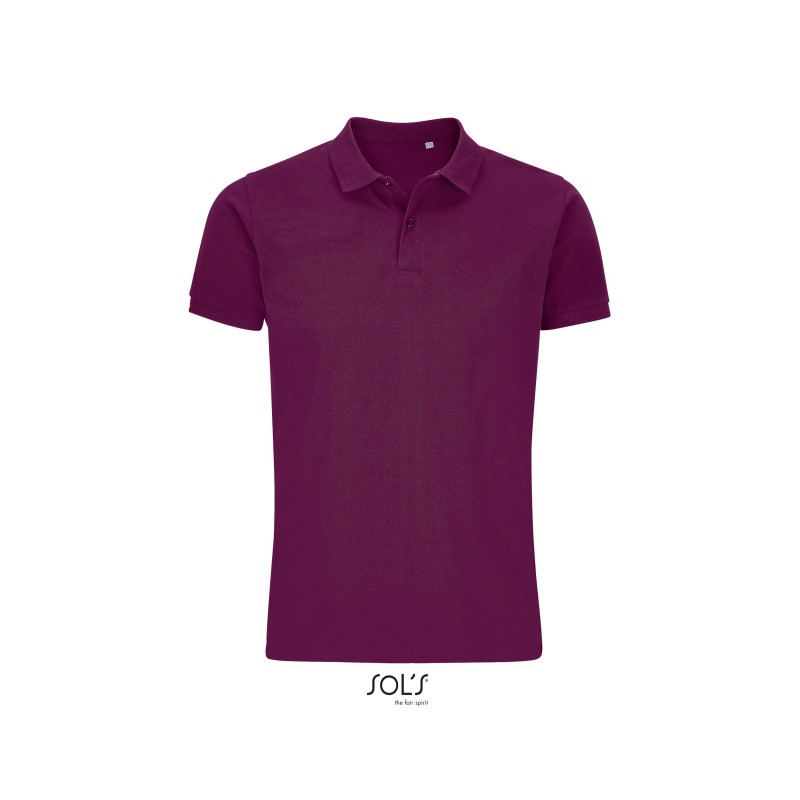 Polo publicitaire homme en coton biologique PLANET - 16 coloris