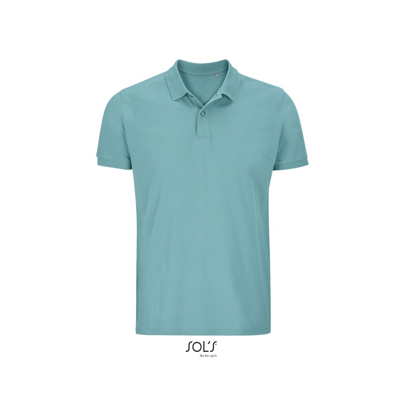 Polo publicitaire homme en coton biologique PLANET - 16 coloris