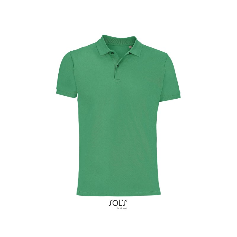 Polo publicitaire homme en coton biologique PLANET - 16 coloris