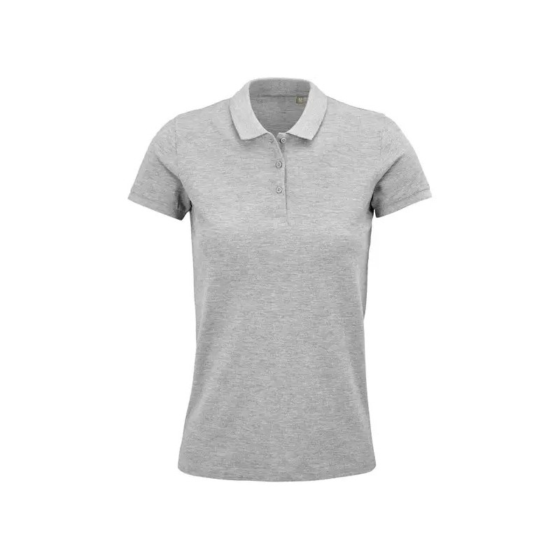 Polo publicitaire femme en coton biologique  - 7 coloris. PLANET