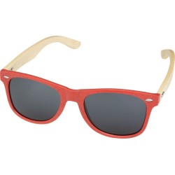 Lunettes de soleil personnalisées "SUNRAY BAMBOU"