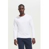 Tee-shirt de sport blanc publicitaire homme manches longues SPORTY LSL