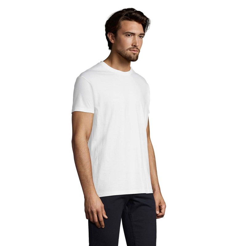 Tee-shirt publicitaire blanc 190 gr IMPERIAL