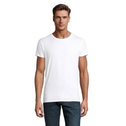 Tee-shirt Homme blanc en coton biologique "CRUSADER"