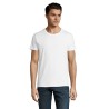 Tee-shirt homme publicitaire en coton bio blanc MILO