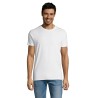 Tee-shirt Homme personnalisable en sublimation.  MARTIN- Blanc