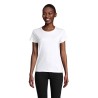 Tee-shirt publicitaire femme en coton biologique - coloris : blanc